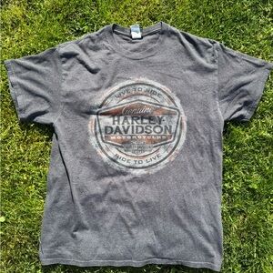 Harley-Davidson Gray Short Sleeve Tee